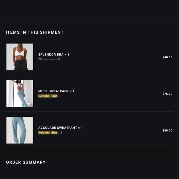 ALO - Muse Sweatpant - Small - Celestial Blue ✨NWT✨ - Picture 4 of 4